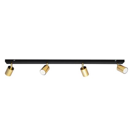 LED Foco TUNE 4xGU10/4,8W/230V dorado/negro