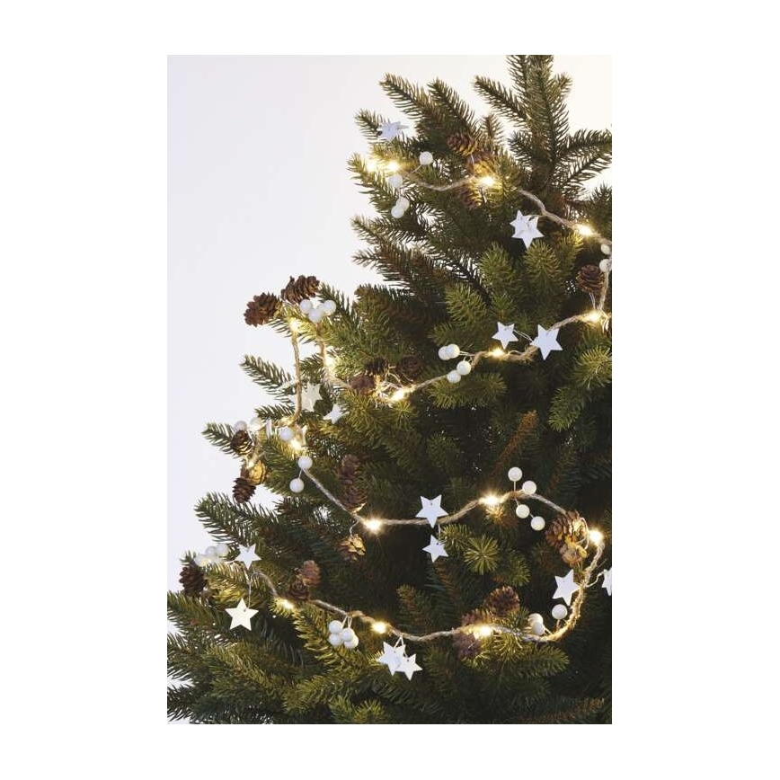 LED  guirnalda 20xLED/2xAA 2m