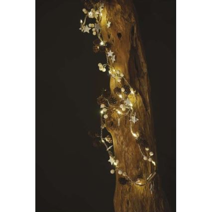 LED  guirnalda 20xLED/2xAA 2m