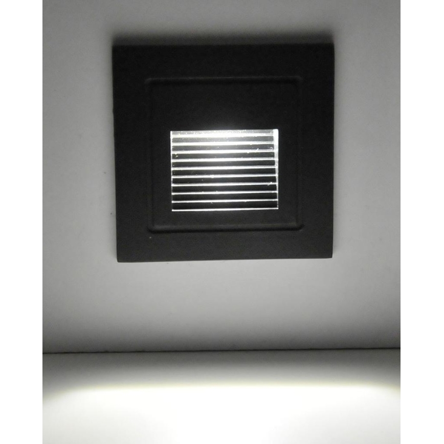 LED Iluminación de escaleras exterior Q6 LED/3W/230V IP44