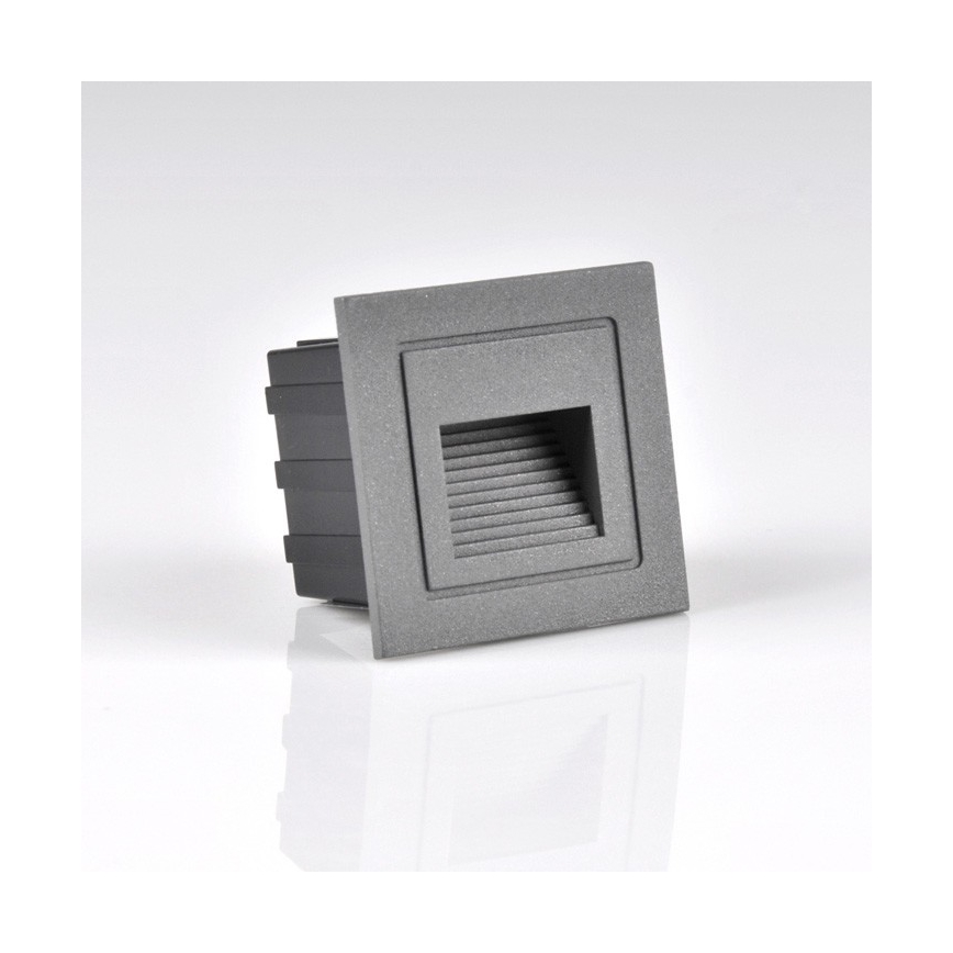 LED Iluminación de escaleras exterior Q6 LED/3W/230V IP44