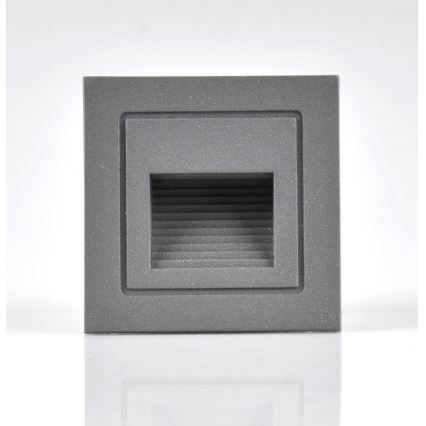 LED Iluminación de escaleras exterior Q6 LED/3W/230V IP44