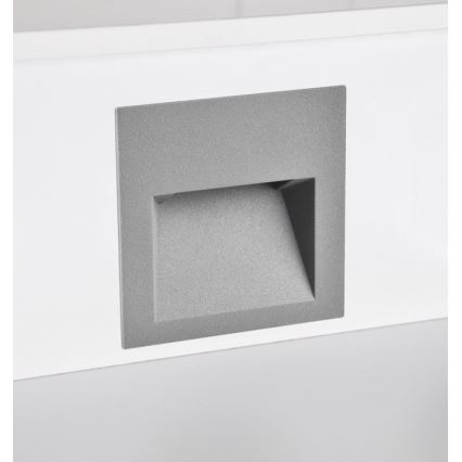 LED Iluminación de escaleras exterior Q7 LED/3W/230V IP44