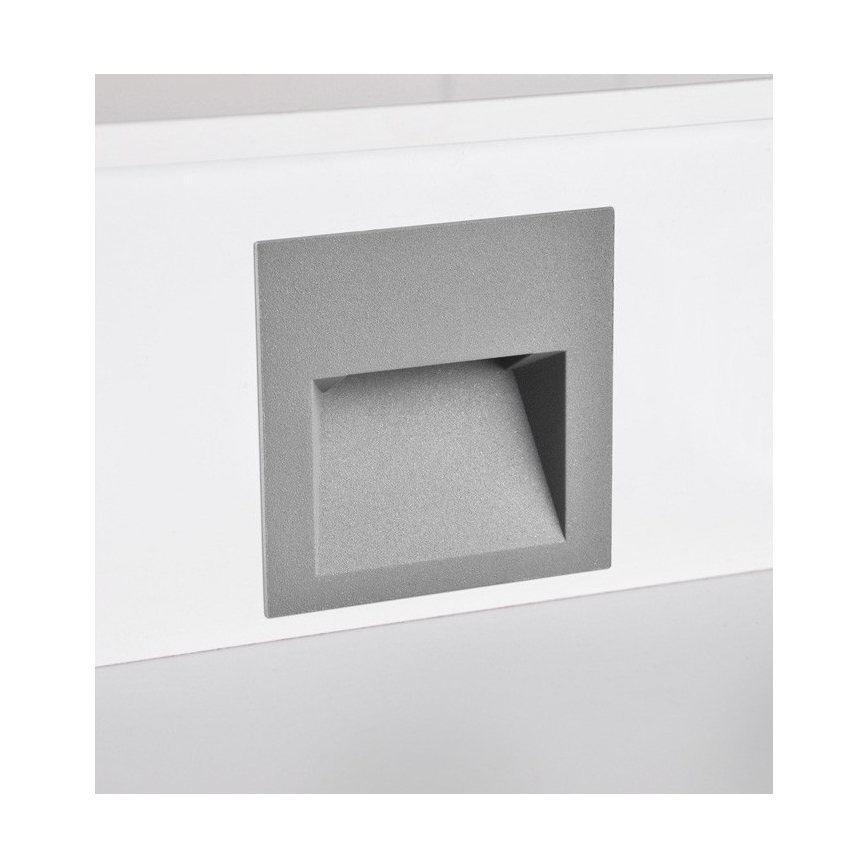 LED Iluminación de escaleras exterior Q7 LED/3W/230V IP44