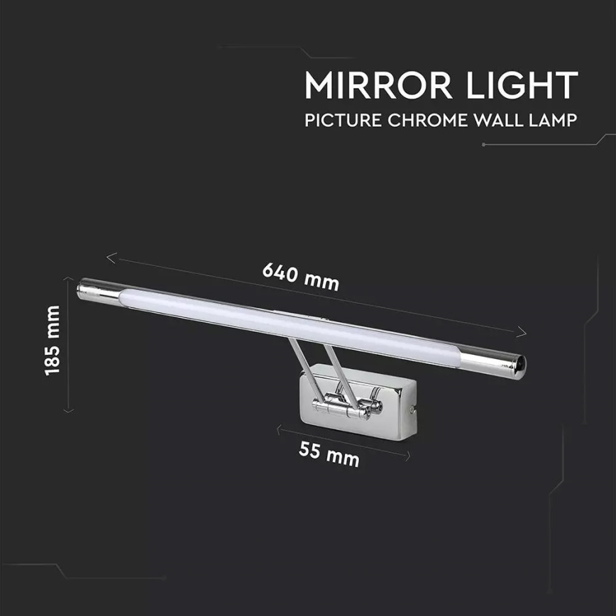 LED Iluminación del cuadro 1xLED/12W/230V 3000K