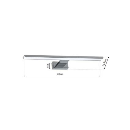 LED Iluminación del espejo del baño SHINE 1xLED/13,8W/230V IP44