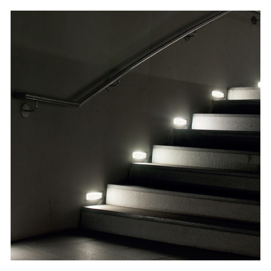 Iluminación LED exterior INDEX 1x12LED/1W/230V IP54