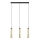 LED Lámpara colgante BARS 3xGU10/4,8W/230V dorado
