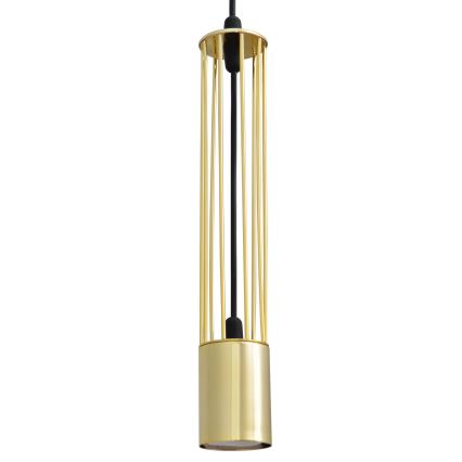 LED Lámpara colgante BARS 3xGU10/4,8W/230V dorado