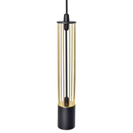 LED Lámpara colgante BARS 3xGU10/4,8W/230V negro/dorado