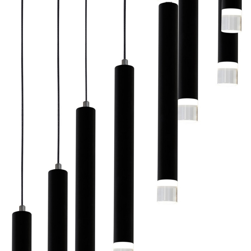 LED Lámpara colgante CARBON 12xLED/12W/230V