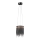 LED Lámpara colgante CASCATA BLACK LED/18W/230V