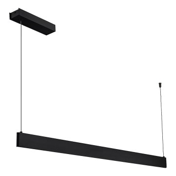 LED Lámpara colgante con cable LINEA LED/36W/230V 3000/4000/5700K CRI 90 negra