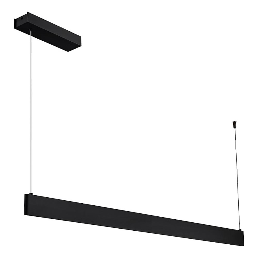 LED Lámpara colgante con cable LINEA LED/36W/230V 3000/4000/5700K CRI 90 negra