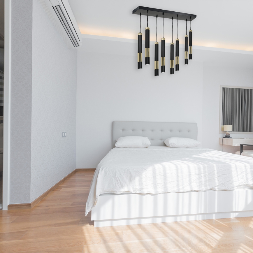 LED Lámpara colgante DALLAS 8xGU10/3W/230V