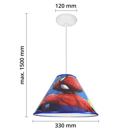 LED Lámpara colgante MARVEL SPIDER-MAN 1xE27/15W/230V