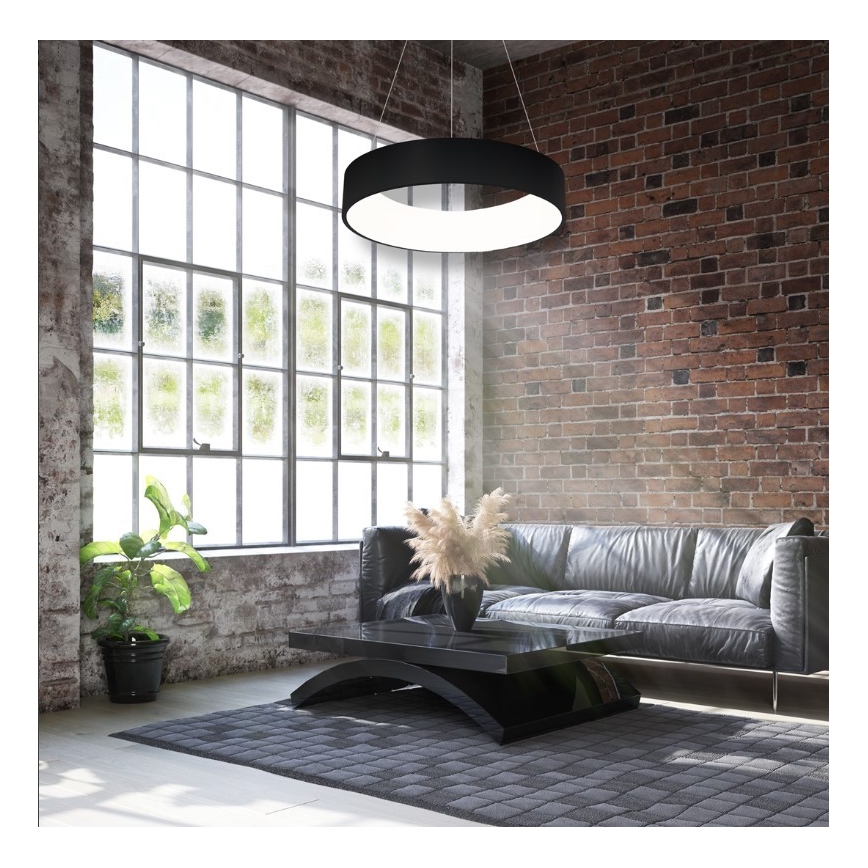 LED Lámpara colgante OHIO BLACK LED/24W/230V