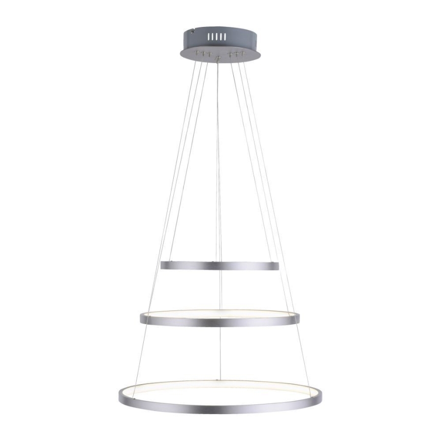 LED Lámpara colgante regulable CIRCLE 1xLED/15W/230V + LED/20W + LED/25W