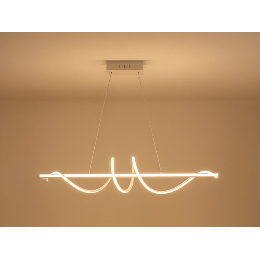 LED Lámpara colgante regulable con cable LED/50W/230V 3000-6500K 100 cm + mando a distancia