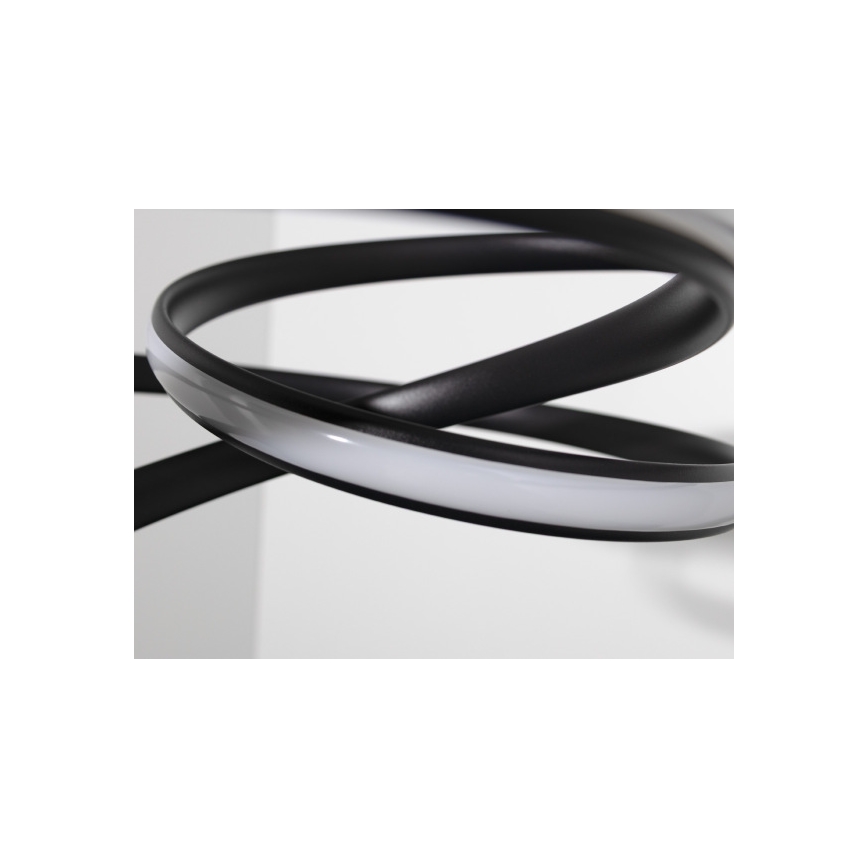 Lámpara colgante LED regulable suspendida por cable LED/85W/230V 3000-6500K Ø 49 cm + control remoto