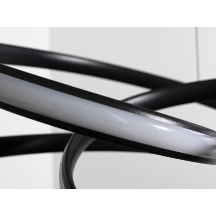 Lámpara colgante LED regulable suspendida por cable LED/85W/230V 3000-6500K Ø 49 cm + control remoto