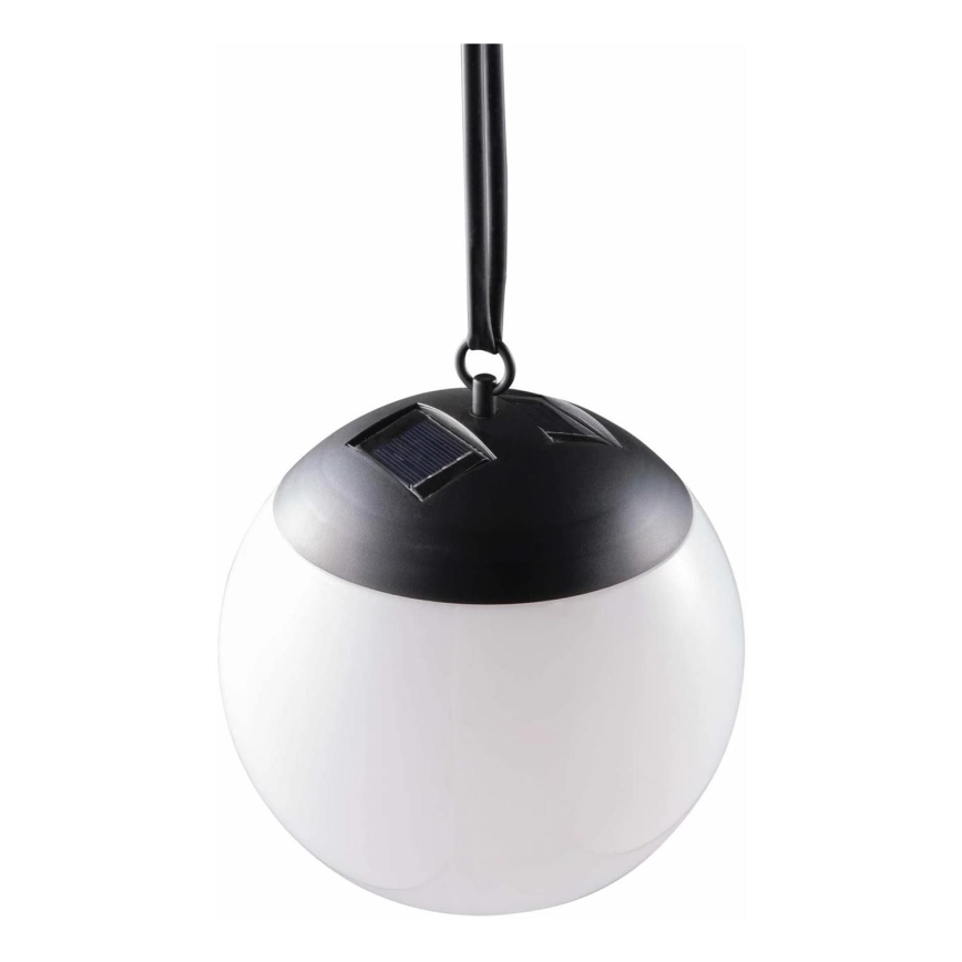 LED Lámpara colgante solar KIARA LED/1,2V 600 mAh IP44 negro