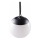 LED Lámpara colgante solar KIARA LED/1,2V 600 mAh IP44 negro