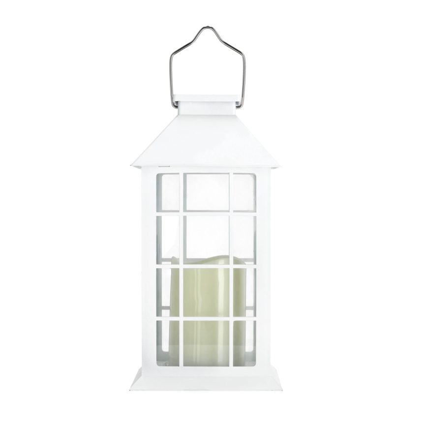 LED Lámpara colgante solar LED/0,02W/1,2V 1xAA 2700K IP44 200 mAh blanco