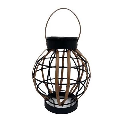 LED Lámpara colgante solar LED/0,1W/1,2V diá. 15 cm 600 mAh IP44