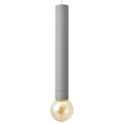 LED Lámpara colgante TUBA 1xGU10/20W/230V gris