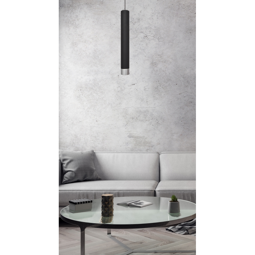 LED Lámpara colgante TUBA 1xGU10/4,8W/230V