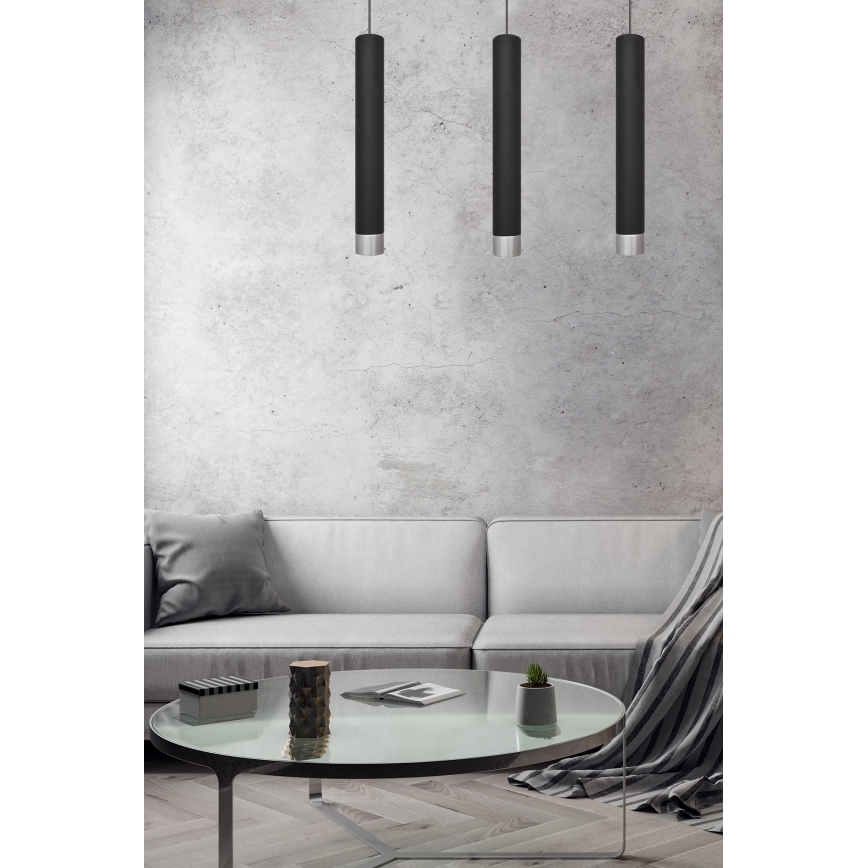 LED Lámpara colgante TUBA 3xGU10/4,8W/230V
