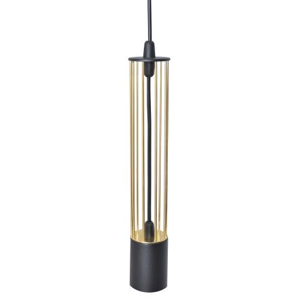 LED Lámpara de araña 2xGU10/4,8W/230V negro/dorado