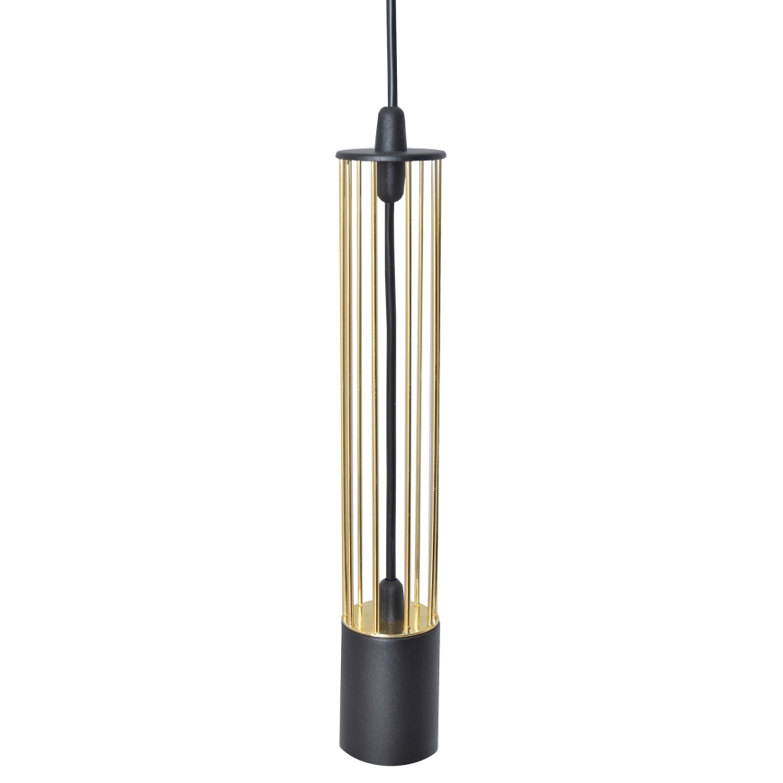 LED Lámpara de araña 2xGU10/4,8W/230V negro/dorado