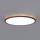 LED Lámpara de baño con sensor de movimiento y crepuscular NIVERA LED/32W/230V IP54 3000/4000/6000K diá. 42 cm negro + control remoto
