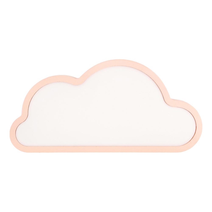 LED Lámpara de escritorio infantil CLOUD LED/11W/230V rosa