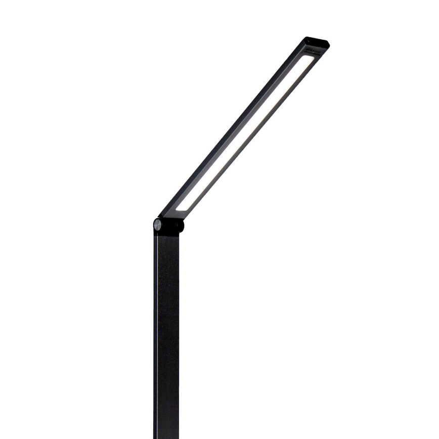 LED Lámpara de mesa con cargador inalámbrico LED/10W/230V 3000/4000/4500/5000/6000K negro