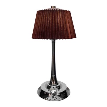 LED Lámpara de mesa táctil recargable y regulable LED/1,5W/5V 3000/4000/6000K 1800 mAh marrón