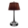 LED Lámpara de mesa táctil recargable y regulable LED/1,5W/5V 3000/4000/6000K 1800 mAh marrón