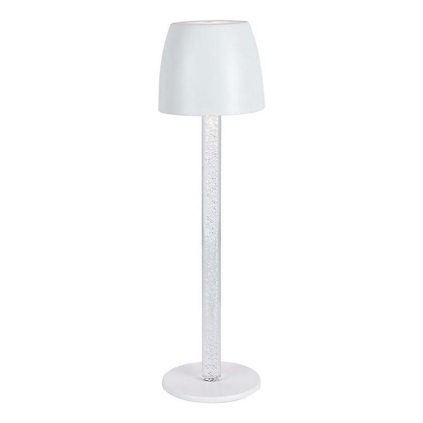 LED Lámpara de mesa táctil recargable y regulable LED/3W/5V 3000K 1800 mAh blanco