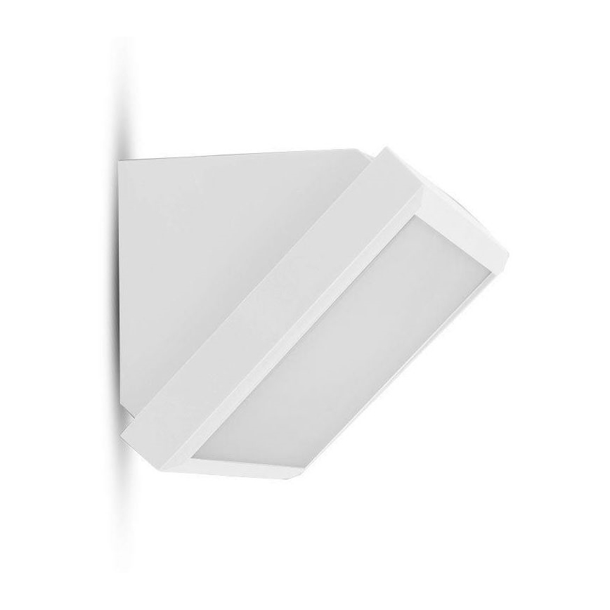 Lámpara de pared LED para exterior LED/20W/230V 4000K IP65 blanca