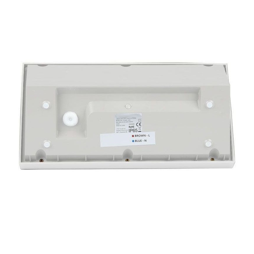 Lámpara de pared LED para exterior LED/20W/230V 4000K IP65 blanca