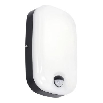 LED Lámpara de pared exterior con sensor de movimiento y crepuscular BAVANO LED/15W/230V 3000/4000/5700K IP54