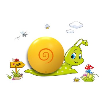 LED Lámpara de pared infantil LED/0,6W/3xAAA