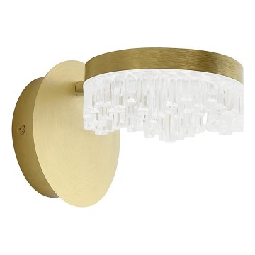 LED Lámpara de pared LED/4W/230V dorada