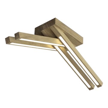 LED lámpara de techo de superficie LINUS 4xLED/4,5W/230V acabado roble mate