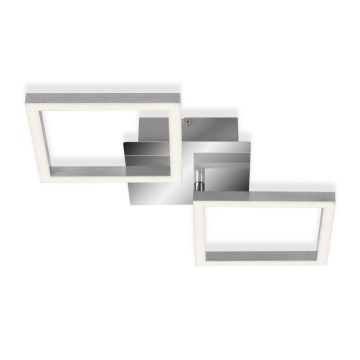 LED Lámpara de techo LED/10W/230V 3000K cromo mate