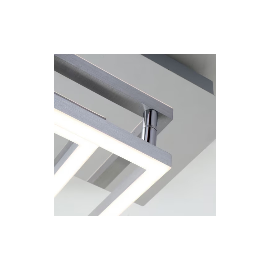 LED Lámpara de techo LED/10W/230V 3000K cromo mate