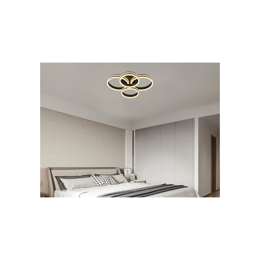 LED lámpara de techo regulable de montaje en superficie LED/150W/230V 3000-6500K + mando a distancia