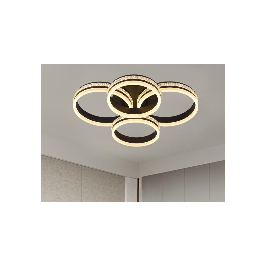 LED lámpara de techo regulable de montaje en superficie LED/150W/230V 3000-6500K + mando a distancia